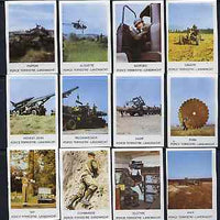 Match Box Labels - complete set of 12 Military very fine unused condition (Landmacht series)