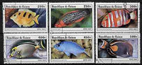 Guinea - Conakry 1997 Fish complete set of 6 values cto used