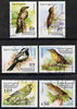 Sahara Republic 1997 Birds complete set of 6 values cto used
