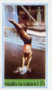 Staffa 1980 Moscow Olympic Games (Diving) imperf,souvenir sheet (£1 value) unmounted mint