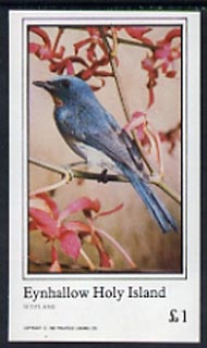 Eynhallow 1982 Birds #14 imperf souvenir sheet (£1 value) unmounted mint