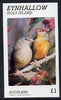 Eynhallow 1982 Love Birds imperf souvenir sheet (£1 value) unmounted mint
