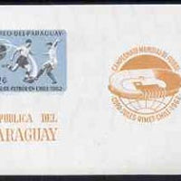 Paraguay 1962 World Football Championship imperf m/sheet unmounted mint, Mi BL 25