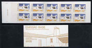 Portugal 1990 Architecture 600E booklet complete and pristine, SG SB54