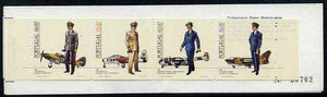 Portugal 1984 Air Force Uniforms 142E booklet complete and very fine, SG SB24