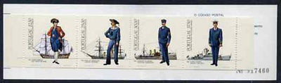 Portugal 1983 Naval Uniforms 105E booklet complete and very fine, SG SB23