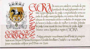 Portugal 1987 Evora-Monte Castle 100E booklet complete with first day commemorative cancel, SG SB35