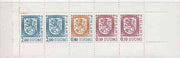 Finland 1990 Lion (National Arms) 5m booklet complete and pristine, SG SB28