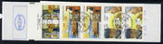 Finland1988 Anniversary of Posts & Telecommunications Service 14m booklet complete with first day commemorative cancel, SG SB23