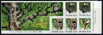 Finland 1995 'Finlandia 95' 5m booklet complete and pristine