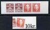 Denmark 1992 Numeral & Margrethe 10k booklet complete & fine, SG SB147