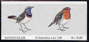 Norway 1982 Birds (3rd series) 20k booklet complete and pristine, SG SB66
