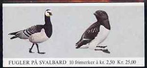 Norway 1983 Birds (4th series) 25k booklet complete and pristine, SG SB68
