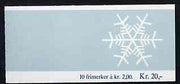 Booklet - Norway 1985 Christmas 20k booklet complete and pristine, SG SB73