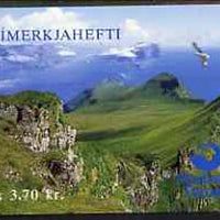Booklet - Faroe Islands 1991 Birds 22k20 booklet complete and fine SG SB5