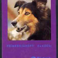 Faroe Islands 1994 Sheepdogs 24k booklet complete and fine SG SB8