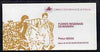 Portugal - Madeira 1983 Regional Flowers 180E booklet (Sewing on cover) complete with commemorative first day cancel, SG SB3