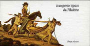 Portugal - Madeira 1984 Transport (1st series) 142E booklet complete and pristine, SG SB4