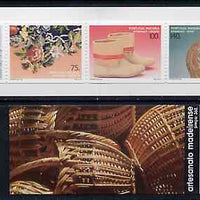 Portugal - Madeira 1994 Traditional Crafts (1st series) 360E booklet complete and pristine, SG SB13