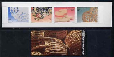 Portugal - Madeira 1994 Traditional Crafts (1st series) 360E booklet complete and pristine, SG SB13