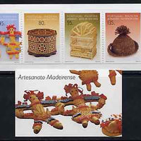 Portugal - Madeira 1994 Traditional Crafts (2nd series) 355E booklet complete and pristine, SG SB14