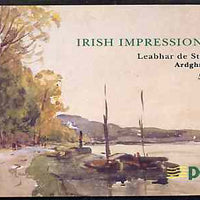 Ireland 1993 Irish Impressionist Painters £4.68 booklet complete with special commemorative first day cancels, SG SB44