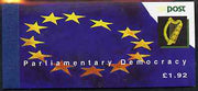 Ireland 1994 Parliamentary Anniversary £1.92 booklet complete with special commemorative first day cancels, SG SB49