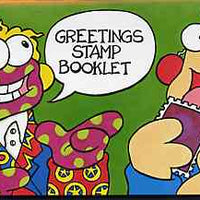 Ireland 1996 Greetings (Zig & Zag) £2.56 booklet complete with special commemorative first day cancels, SG SB54