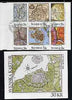Sweden 1991 Maps 30k booklet complete with first day cancels, SG SB435