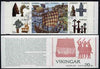 Sweden 1990 Vikings 20k booklet complete with first day cancels, SG SB426