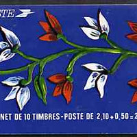 France 1984 Red Cross (Caly's 'The Pink Basket') 26f Booklet complete with first day cancels SG XSB34