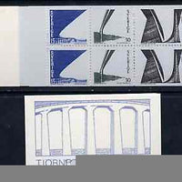 Sweden 1969 Tjorn Bridges 2k booklet complete and pristine, SG SB238