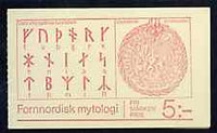 Sweden 1981 Norse Mythology 5k booklet complete and pristine, SG SB349