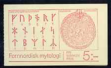 Sweden 1981 Norse Mythology 5k booklet complete and pristine, SG SB349