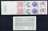 Sweden 1975 Archaeological Discoveries 2k booklet complete and pristine, SG SB299