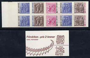 Sweden 1967 Iron Age Helmet Decorations 2k booklet (in Swedish) complete and pristine, SG SB203