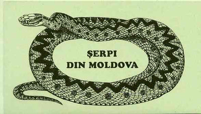 Moldova 1993 WWF Protected Animals (Snakes) 104r booklet complete and pristine (contains 2 complete sets)