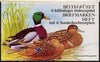 Hungary 1989 Wild Ducks 80fo booklet complete and pristine (with inscription on front cover)