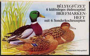 Hungary 1989 Wild Ducks 80fo booklet complete and pristine (with inscription on front cover)
