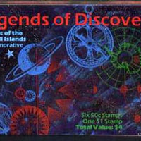 Booklet - Marshall Islands 1992 Legends of Discovery $4 booklet complete with first day cancels SG SB21
