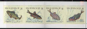 Belgium 1990 Fish 56f booklet complete and pristine, SG SB52