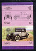 Nevis 1985 $2 Pontiac 2-door (1926) unmounted mint imperf se-tenant pair (as SG 336a)