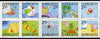 Sweden 1989 Rebate Stamps 42k booklet (Summer Activities) complete and pristine, SG SB416