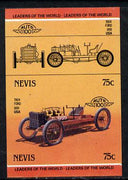 Nevis 1985 75c Ford 999 (1904) unmounted mint imperf se-tenant pair (as SG 259a)