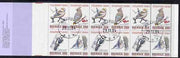 Sweden 1984 Christmas 19k20 booklet (Birds) complete with first day cancels, SG SB376