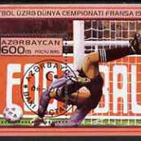 Azerbaijan 1997 World Cup Football perf miniature sheet cto used