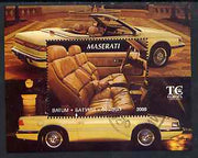 Batum 1995 Cars (Maserati) perf miniature sheet cto used