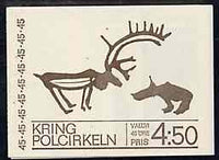 Sweden 1970 Sweden Within the Arctic Circle 4k50 booklet complete and pristine, SG SB247