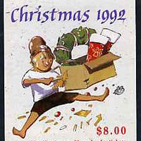 Australia 1992 Christmas $7.60 booklet complete with first day cancels, SG SB79