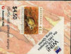 Australia 1992 Threatened Species $4.50 self-adhesive booklet complete with first day cancels (with Olympic Draw flash) SG SB78